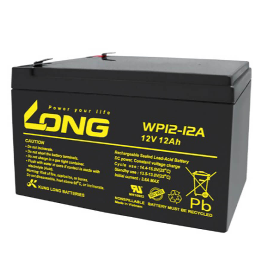 Ắc quy 12V-12Ah Long WP12-12A